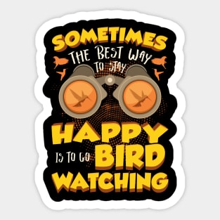 Bird Nerd Funny Sayings Bird Watching Gift Sticker